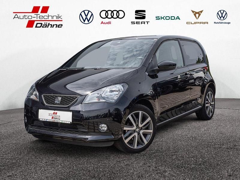 Schwarz / deep black (metallic) Gebraucht 2021 Seat Mii Electric Kleinwagen | 12.990 € (Fairer Preis) - Bild 1/4