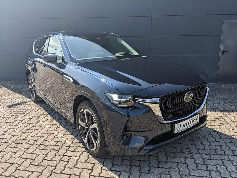 Gebraucht Mazda CX-60 Takumi-Line 254 PS (186 kW) 2025 Deep crystal blue metallic (metallic) SUV