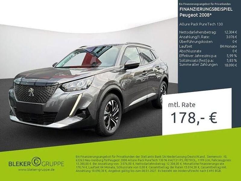 Lackierung platiniumgrau/typ aussenverkleidung metalliclackierung Gebraucht 2021 Peugeot 2008 Allure SUV | 15.380 € (Guter Preis) - Bild 1/3