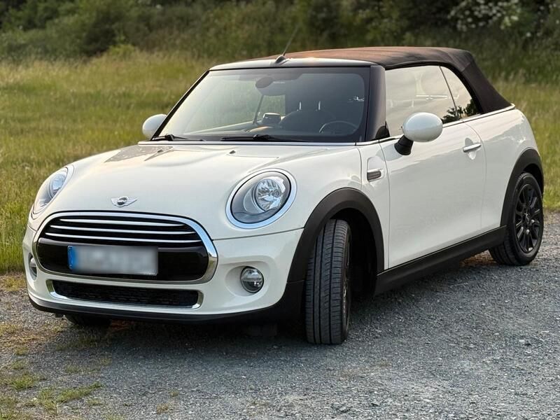 Weiß Gebraucht 2016 Mini Cooper Cabriolet Pepper Cabrio | 11.500 € (Fairer Preis) - Bild 1/4