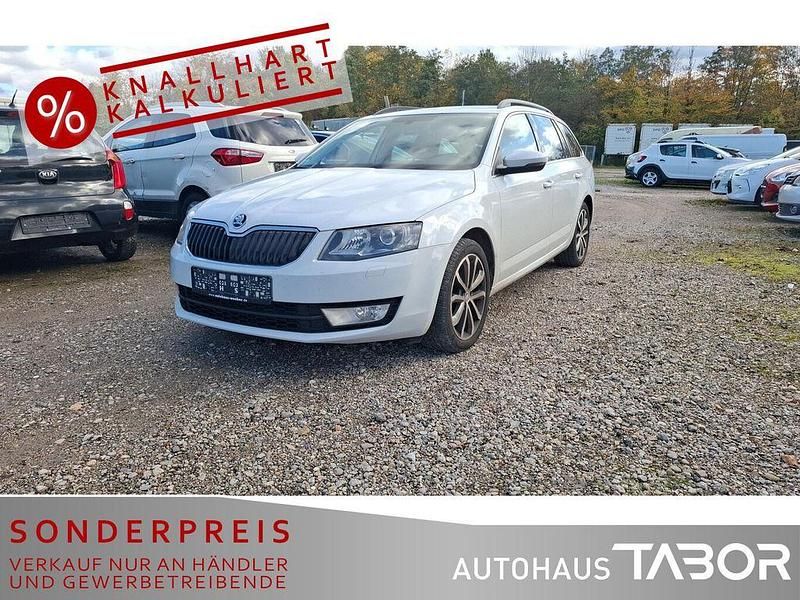 Bila moon/moon white Gebraucht 2016 Skoda Octavia Kombi | 8.985 € (Superpreis) - Bild 1/4