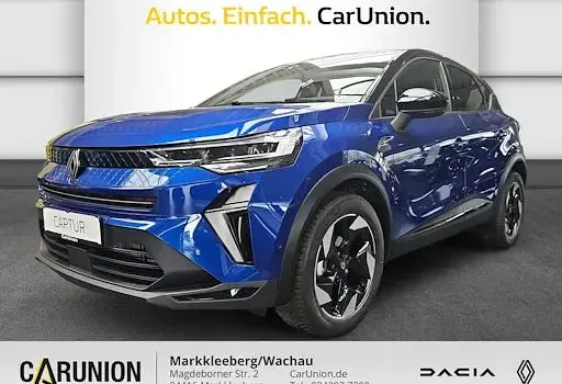 Neu Renault Captur Techno 158 PS (116 kW) 2025 Ironblau metallic, black pearlschwarz metallic (blau) SUV
