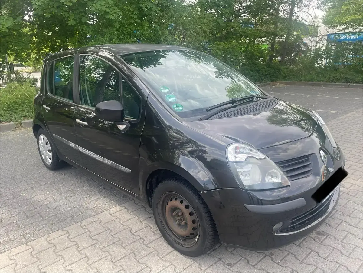 Używany Renault Modus 88 KM (64 kW) 2006 Czarny Minivan
