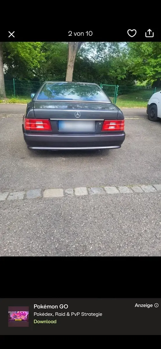 Gebraucht Mercedes 300 231 PS (169 kW) 1992 Schwarz Coupé
