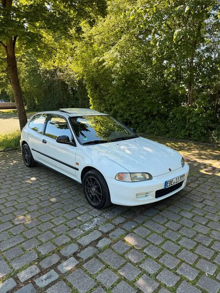Gebraucht Honda Civic 90 PS (66 kW) 1994 Weiß Kleinwagen