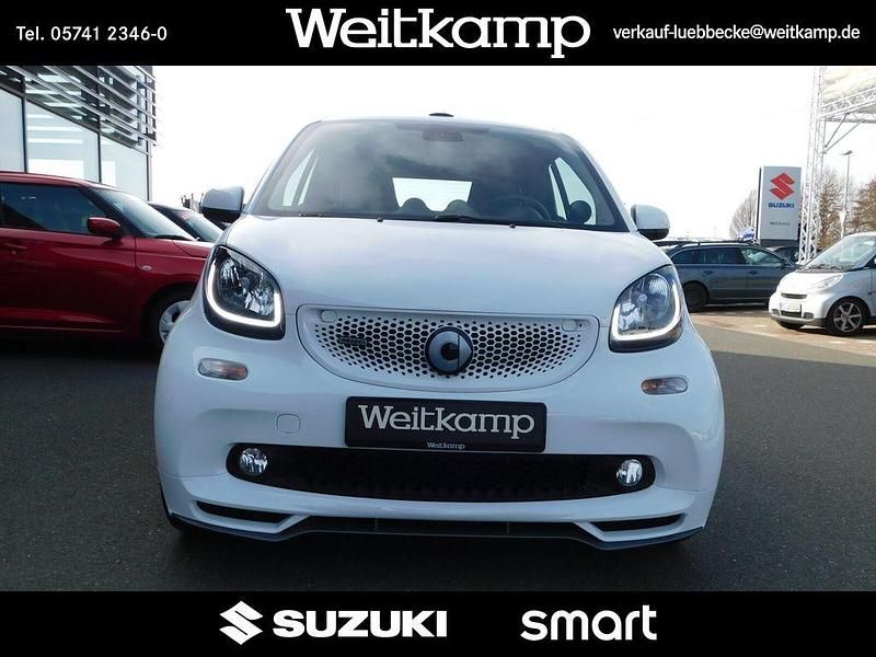 Gebraucht Smart ForTwo Cabrio Brabus 109 PS (80 kW) 2018 Weiß Cabrio