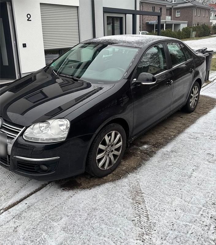 Schwarz Gebraucht 2009 VW Jetta Limousine | 2.800 € (Fairer Preis) - Bild 1/4