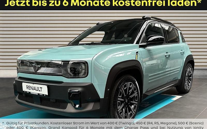 Neu Renault 4 E-Tech Iconic 110 kW (150 PS) 2025 Grün SUV