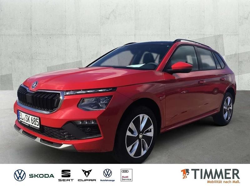 Velvet rot metallic Gebraucht 2024 Skoda Kamiq Selection SUV | 28.780 € (Etwas zu teuer) - Bild 1/4