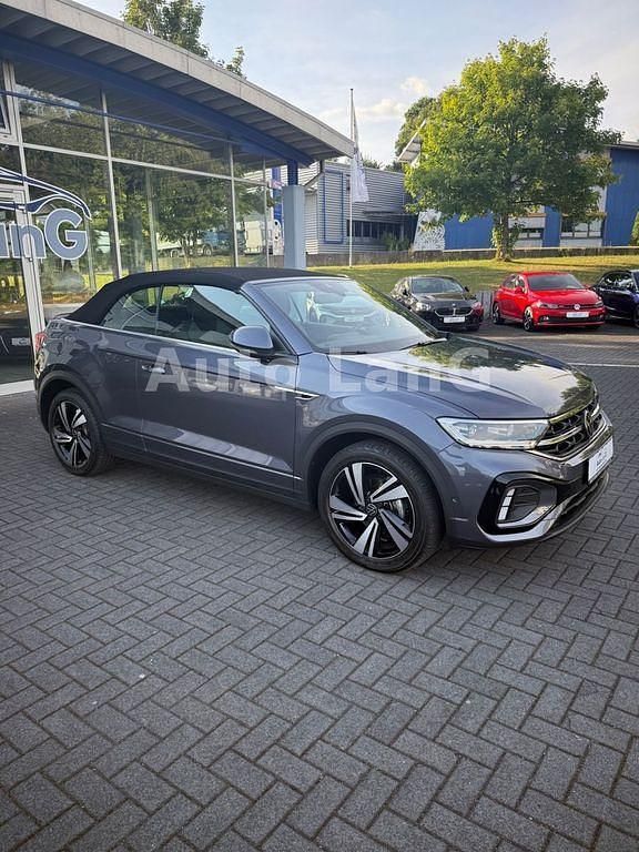 Rauchgrau Gebraucht 2022 VW T-Roc Cabriolet R-line Cabrio | 29.790 € (Fairer Preis) - Bild 1/4