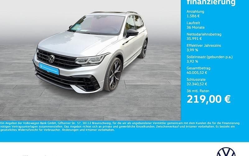 Silber Gebraucht 2022 VW Tiguan R SUV | 37.577 € (Guter Preis) - Bild 1/4