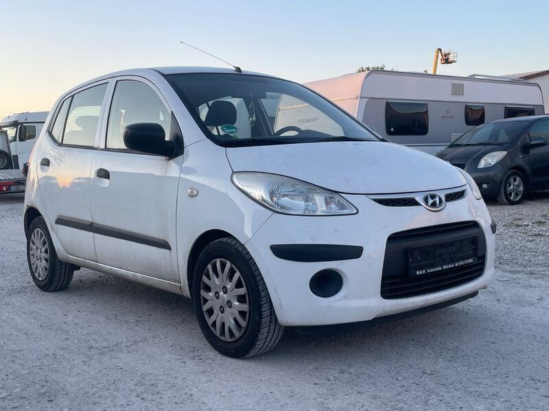 Weiß Gebraucht 2009 Hyundai i10 Edition+ Kleinwagen | 1.200 € (Superpreis) - Bild 1/4