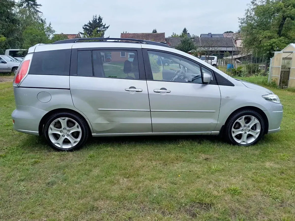 Gebraucht Mazda 5 Exclusive 145 PS (106 kW) 2008 Silber Van / Kleinbus