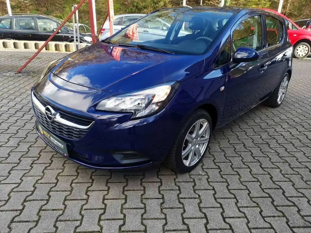 Usata Opel Corsa Selection 77 CV (56 kW) 2016 Blu Utilitaria