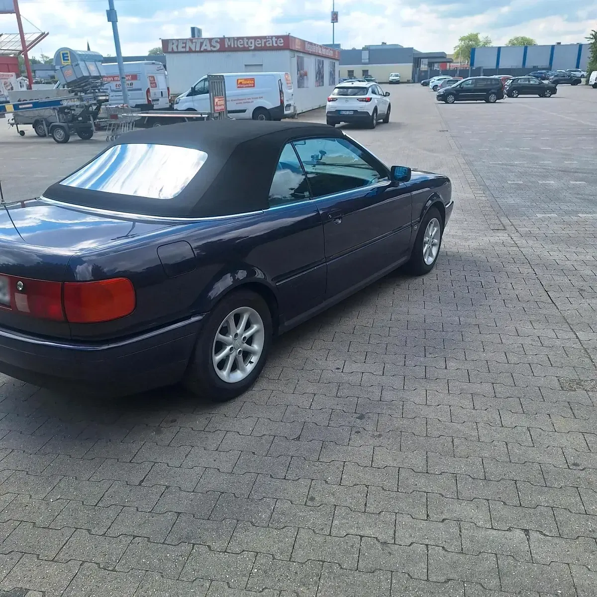 Gebraucht Audi 80 116 PS (85 kW) 1995 Violet Cabrio
