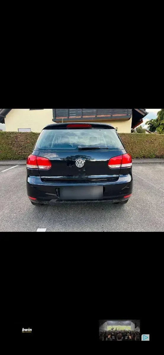 Gebraucht VW Golf VI Trendline 80 PS (58 kW) 2011 Schwarz Kleinwagen