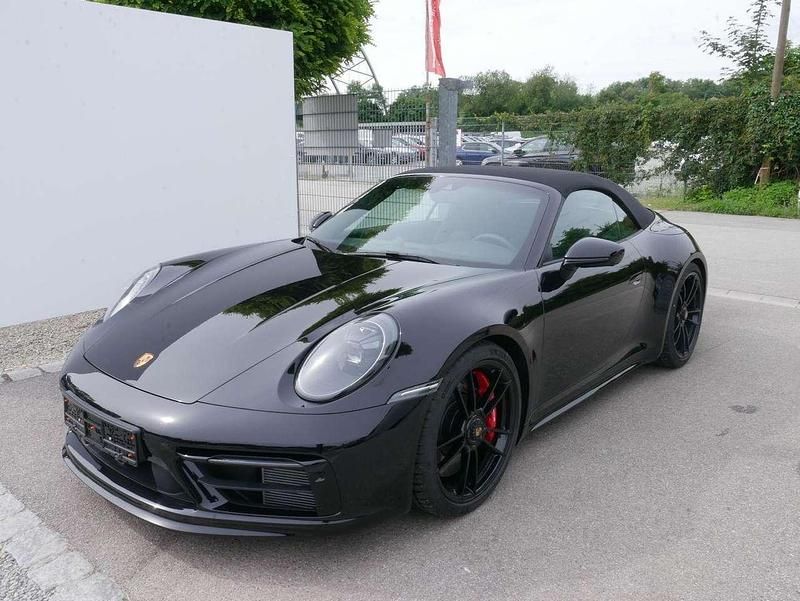 Tiefschwarzmettallic Neu 2024 Porsche 911 Carrera Cabriolet Cabrio | 182.590 € - Bild 1/4