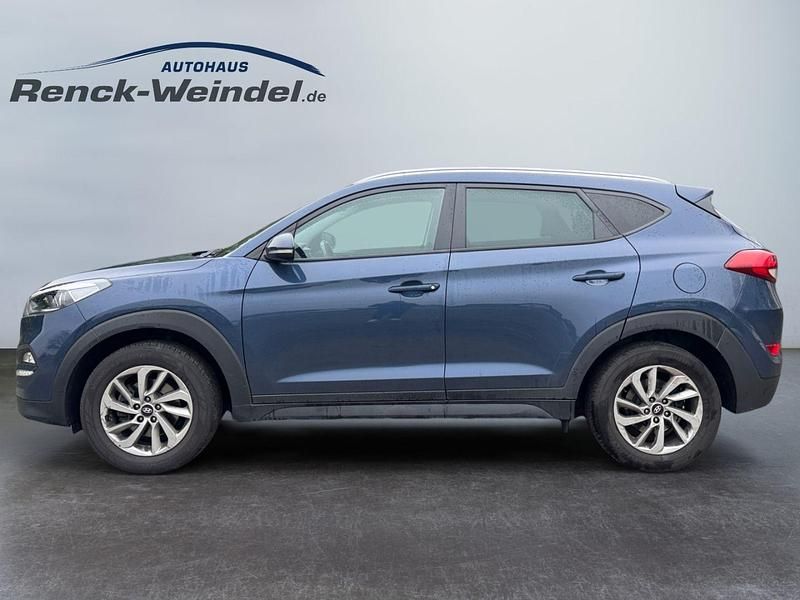 Gebraucht Hyundai Tucson Classic 177 PS (130 kW) 2017 Blau SUV