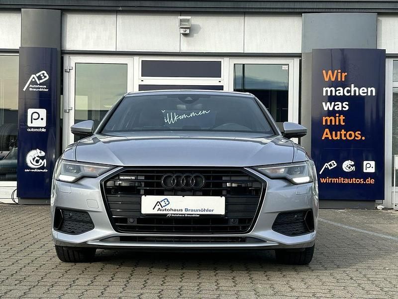 Florettsilber Gebraucht 2021 Audi A6 Sport Limousine | 33.950 € (Guter Preis) - Bild 1/4