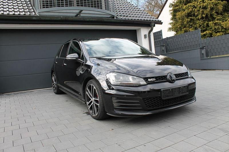 Gebraucht VW Golf VII GTD 184 PS (135 kW) 2016 Schwarz Limousine