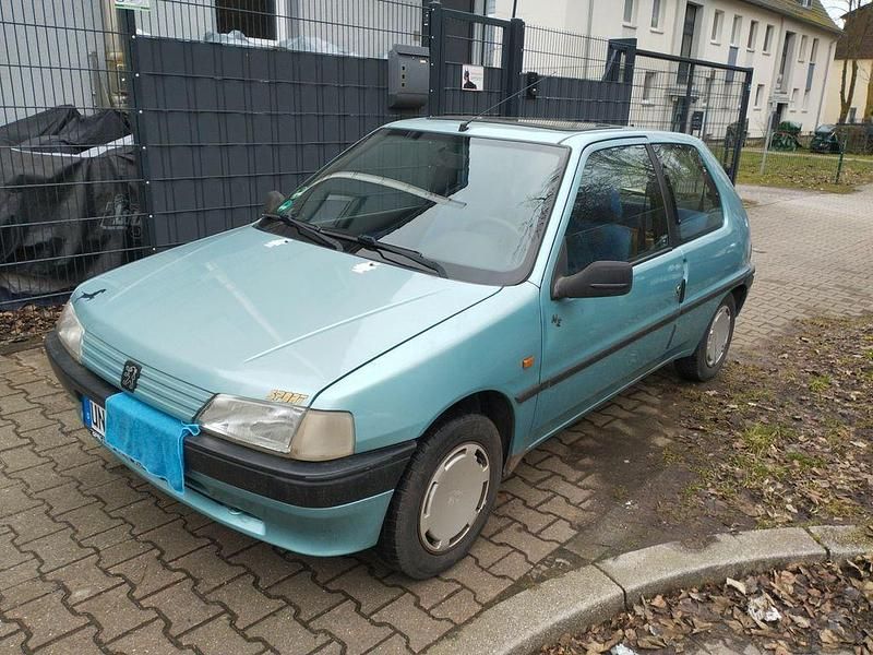 Gebraucht Peugeot 106 45 PS (33 kW) 1996 Grün Kleinwagen