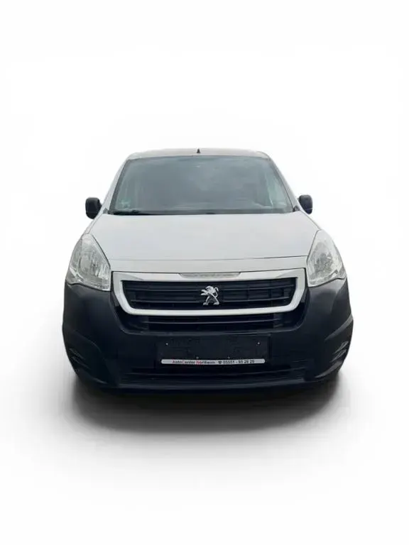Gebraucht Peugeot Partner Comfort 75 PS (55 kW) 2015 Weiß Van / Kleinbus