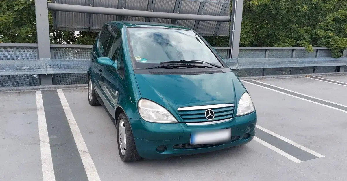 Gebraucht Mercedes A160 Elegance 102 PS (75 kW) 1998 Grün Kleinwagen