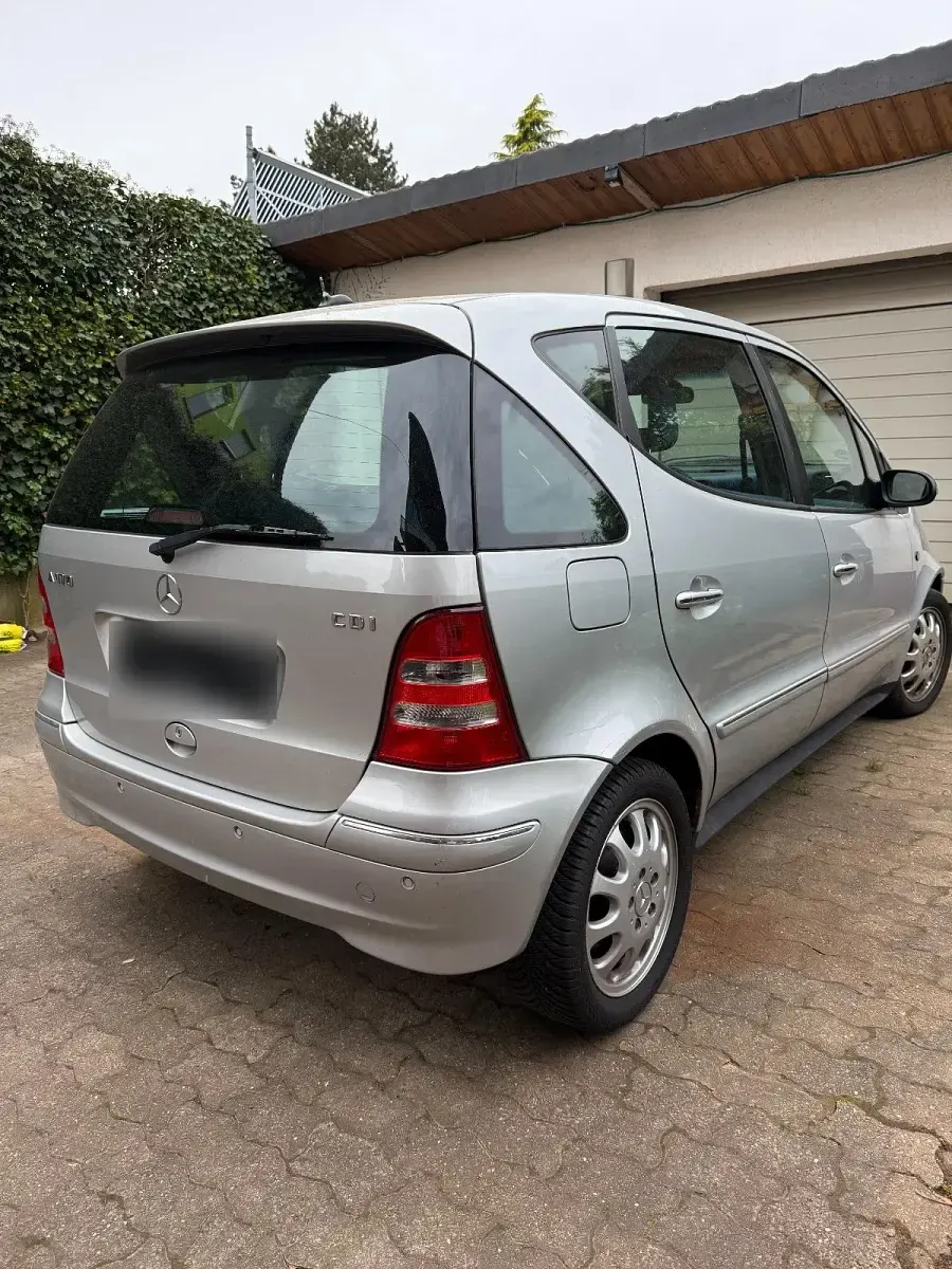 Używany Mercedes A170 95 KM (69 kW) 2003 Szary Hatchback