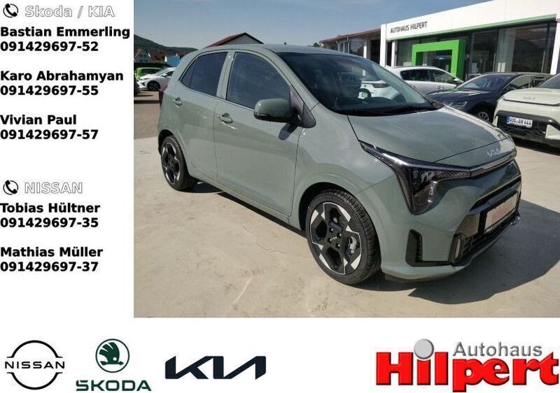 Grün Neu 2025 Kia Picanto Premium Kleinwagen | 19.240 € (Fairer Preis) - Bild 1/4