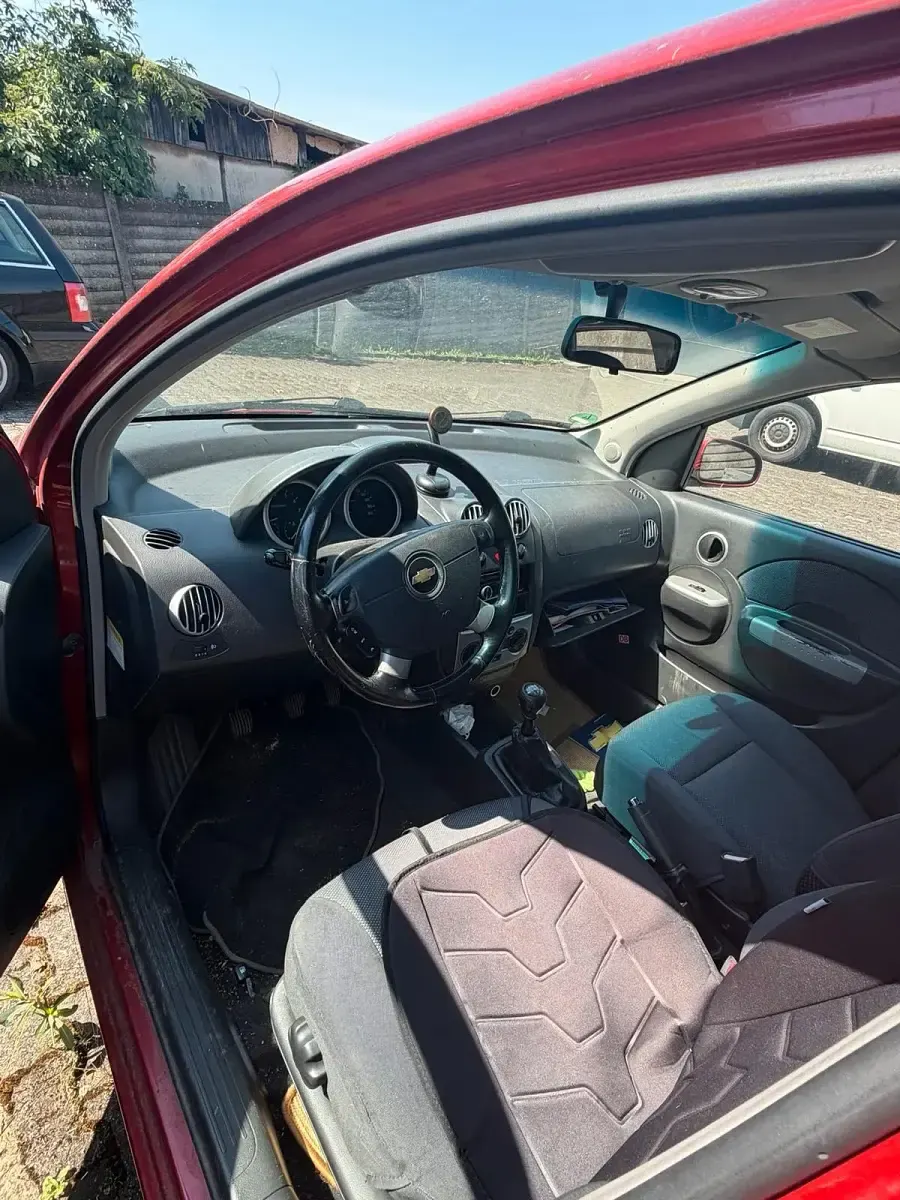 Gebraucht Chevrolet Aveo 94 PS (69 kW) 2007 Rot Kleinwagen