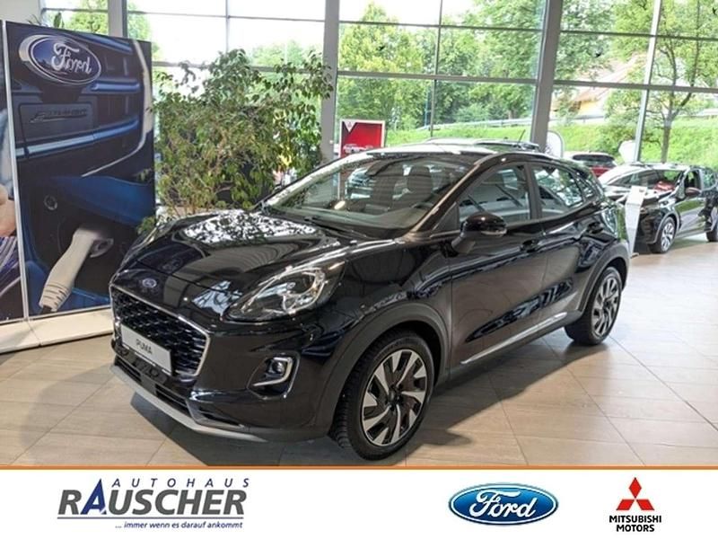 Agate black metallic Gebraucht 2022 Ford Puma Titanium SUV | 16.889 € (Guter Preis) - Bild 1/4