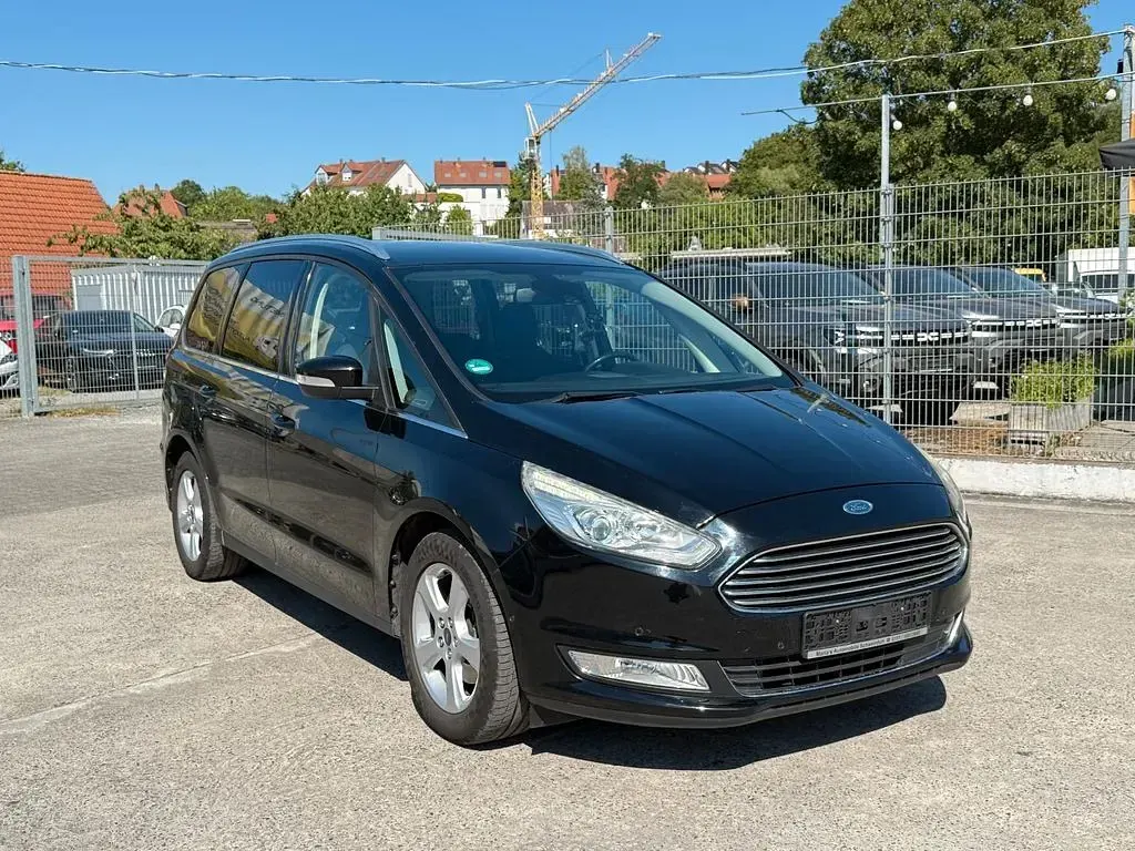 Gebraucht Ford Galaxy Titanium 160 PS (117 kW) 2018 Schwarz Van / Kleinbus