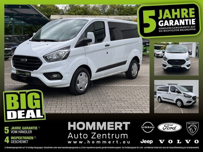 Frostweiß Gebraucht 2020 Ford Transit Custom Trend Kombi | 22.890 € (Fairer Preis) - Bild 1/4