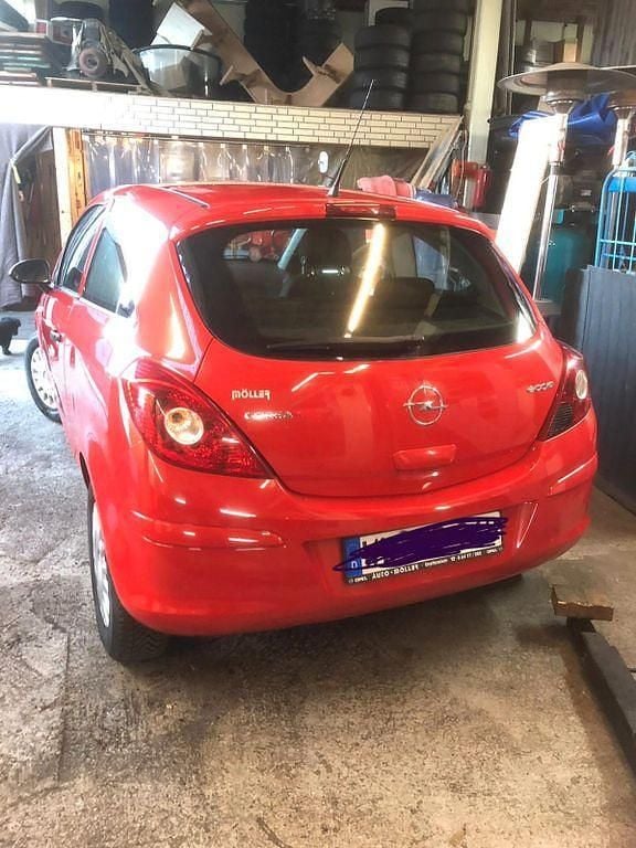Gebraucht Opel Corsa Selection 60 PS (44 kW) 2009 Rot Kleinwagen