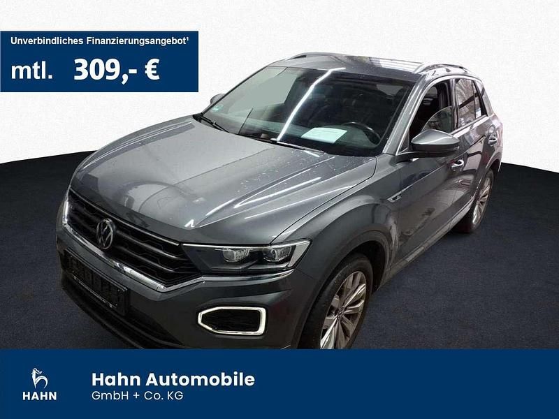 Indiumgrau metallic Gebraucht 2021 VW T-Roc Sport SUV | 22.879 € (Guter Preis) - Bild 1/3