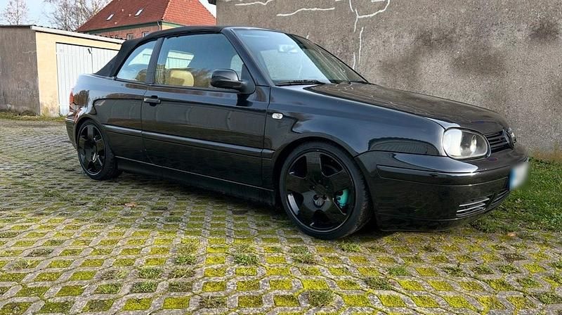 Gebraucht VW Golf Cabriolet 75 PS (55 kW) 1998 Schwarz Cabrio