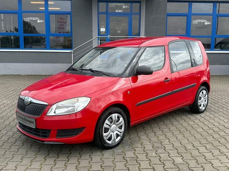 Gebraucht Skoda Roomster Plus Edition 86 PS (63 kW) 2010 Rot Van / Kleinbus