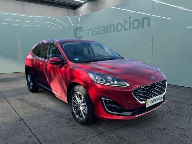 Rot Gebraucht 2021 Ford Kuga Vignale SUV | 28.840 € (Teuer) - Bild 1/2