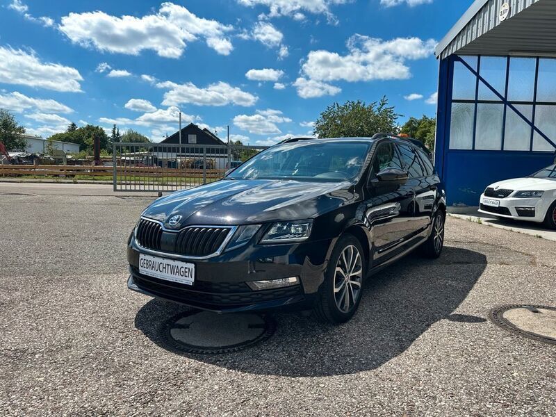 Schwarz Gebraucht 2019 Skoda Octavia Soleil Kombi | 17.280 € (Fairer Preis) - Bild 1/4