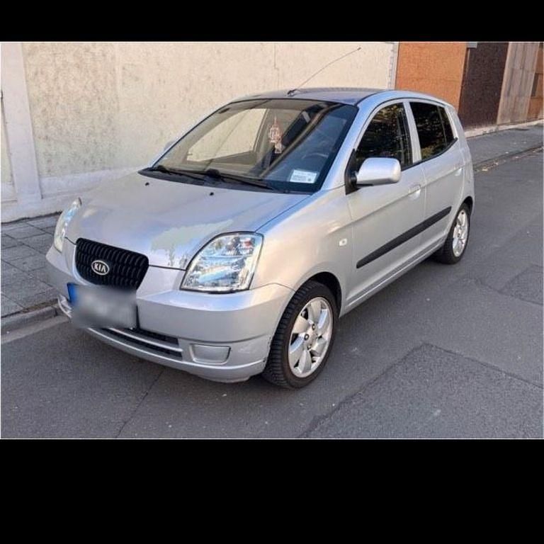 Gebraucht Kia Picanto LX 65 PS (47 kW) 2005 Silber Kleinwagen