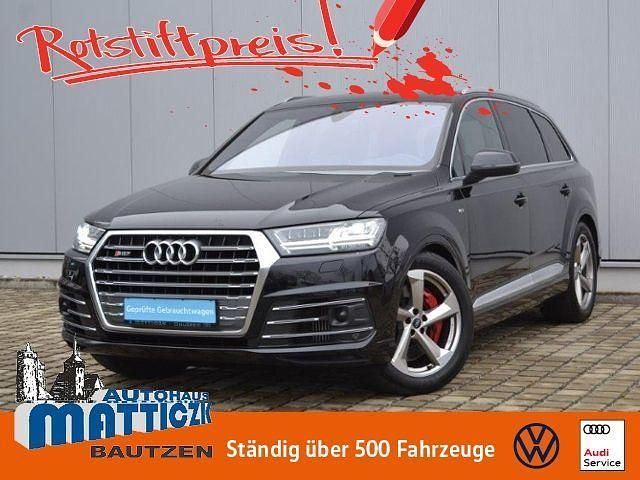 Gebraucht Audi SQ7 Design 435 PS (319 kW) 2017 Orcaschwarz metallic SUV