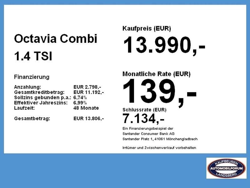 Gebraucht Skoda Octavia 150 PS (110 kW) 2016 Quarzgrau metallic Kombi