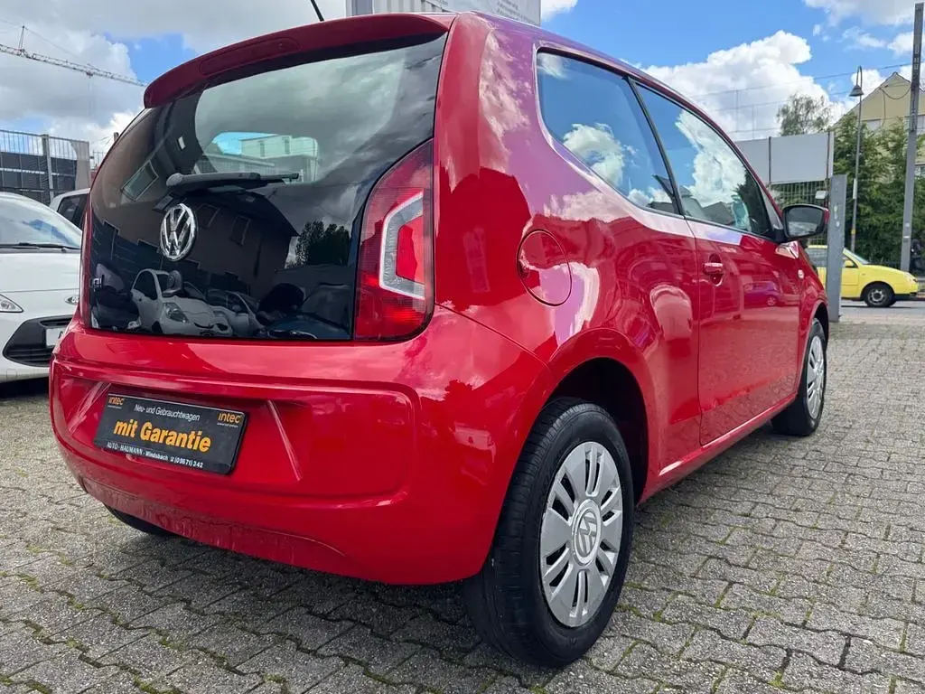 Gebraucht VW up! move up! 60 PS (44 kW) 2016 Rot Kleinwagen