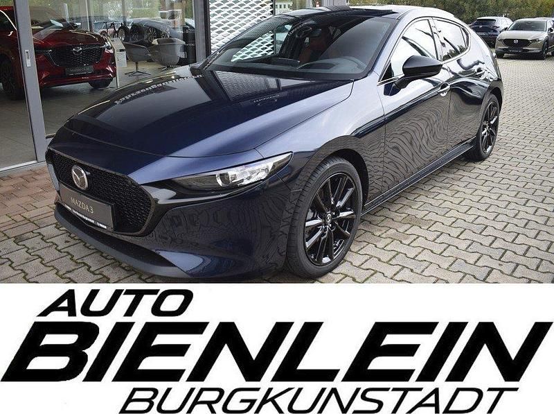 Blau Neu 2025 Mazda 3 Nagisa Limousine | 29.630 € - Bild 1/4