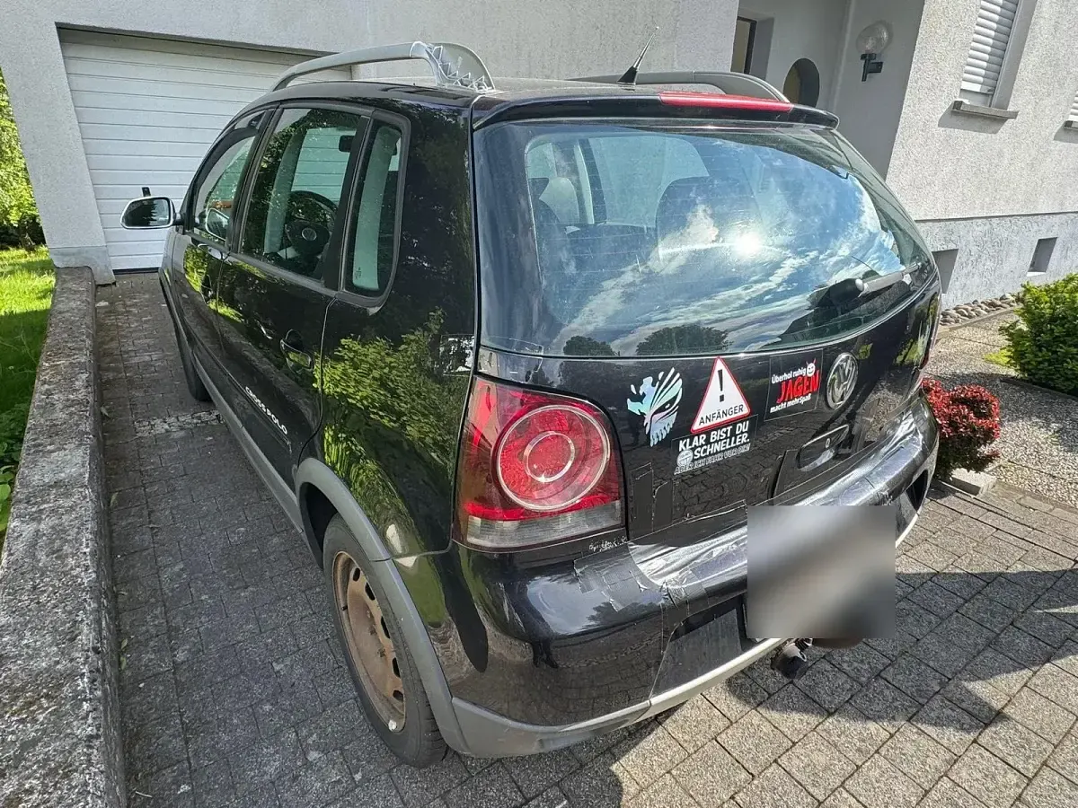 Brugt VW Polo Cross 80 HK (58 kW) 2006 Sort Hatchback