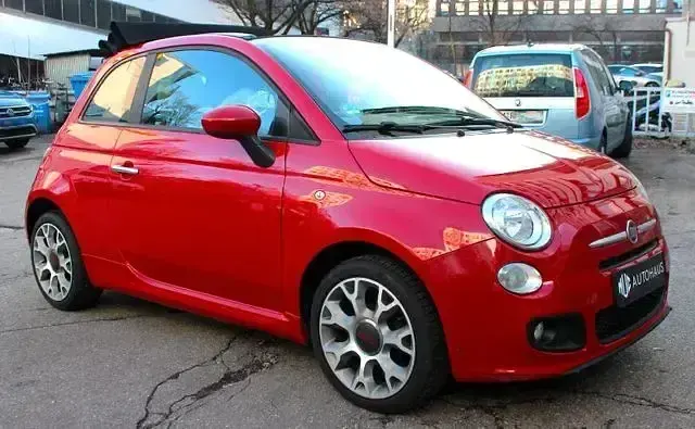 Gebraucht Fiat 500C 69 PS (50 kW) 2013 Rot Cabrio
