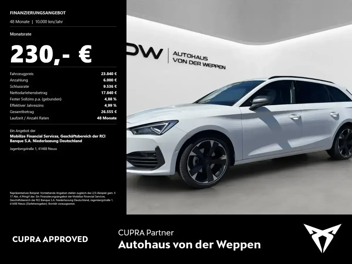 Gebraucht Cupra Leon 150 PS (110 kW) 2023 Kombi
