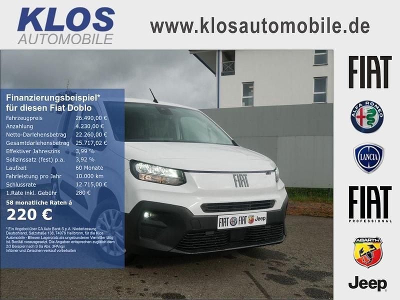 Weiß Neu 2025 Fiat Doblò Van / Kleinbus | 26.490 € (Fairer Preis) - Bild 1/4