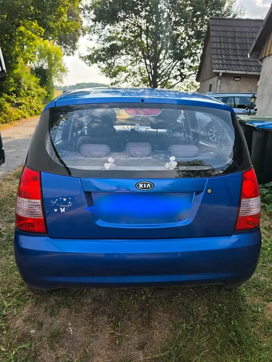 Gebraucht Kia Picanto 65 PS (47 kW) 2007 Blau Kleinwagen