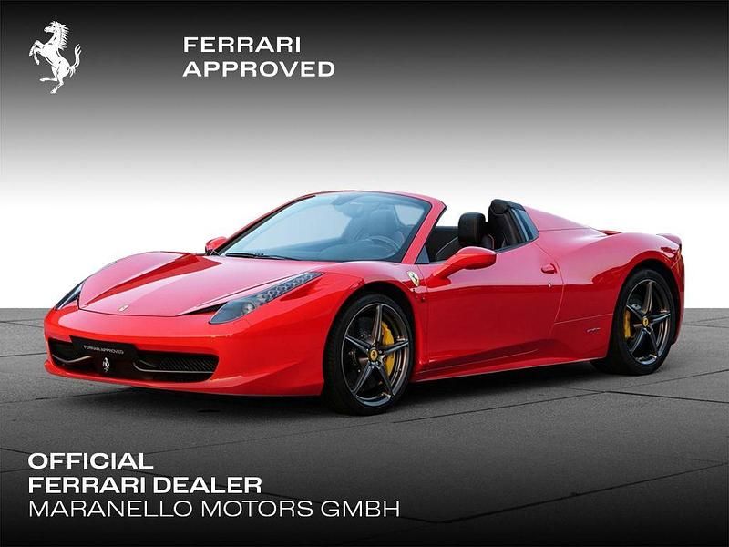 Second-hand Ferrari 458 570 CP (419 kW) 2012 Roșu Coupe